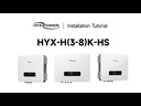 HYX-H3K6-HS 3600W Hybrid Wechselrichter 1-phasig