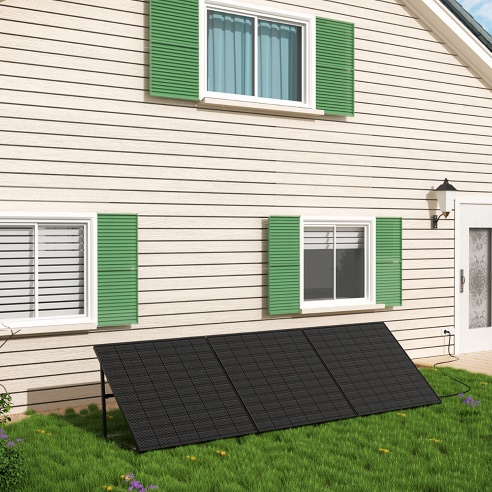 SUNSHARE Garten Balkonkraftwerk 855W mit 5m AC Kabel & 855W Solarmodule