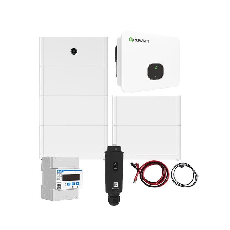 Growatt Komplettset MID 20KTL3-XH 20kW Hybridwechselrichter 3-phasig & APX 25.0P Solarspeicher 25kWh